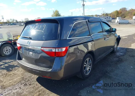 2013 Honda Odyssey Ex from USA, damaged, VIN 5FNRL5H42DB061232